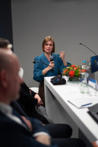 MEP moderator Liesbet Sommen